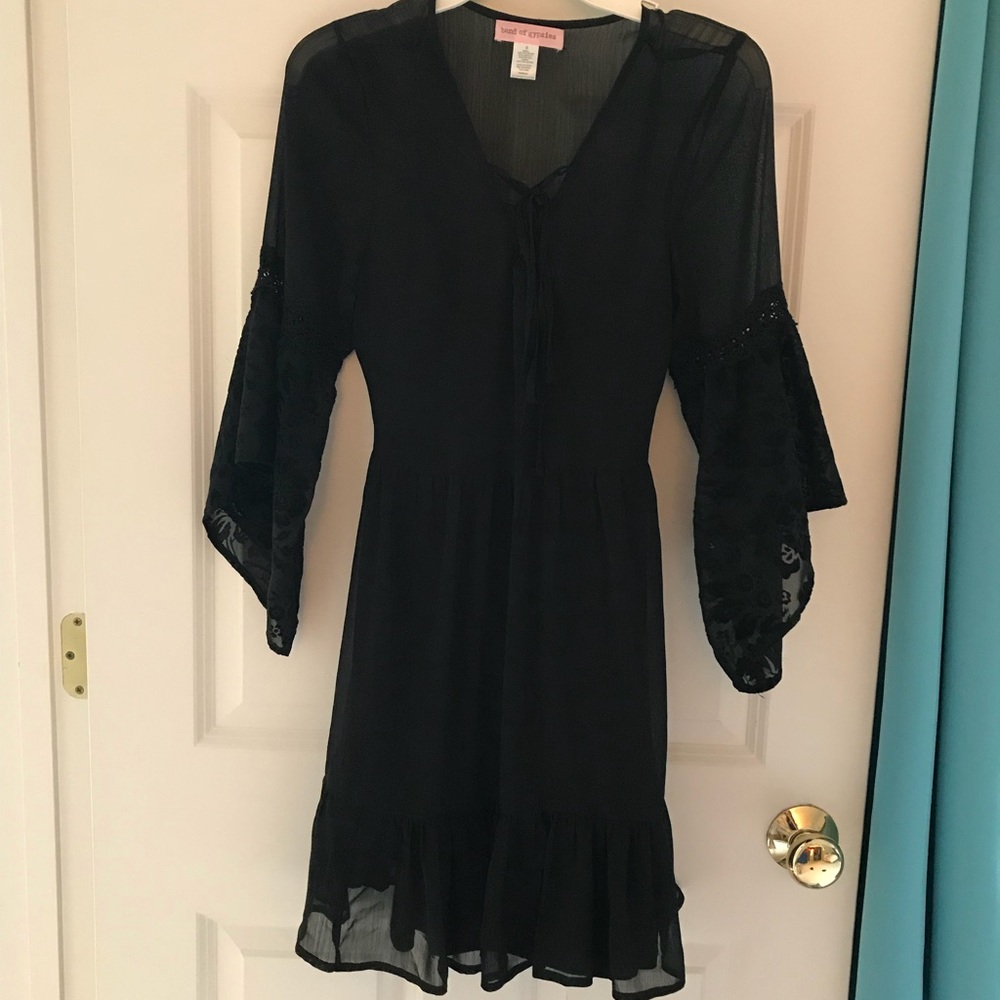 Stevie Nicks inspired black dress